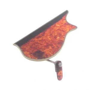 Tortoise Mandolin Pickguard, F-Model, Large, Bound