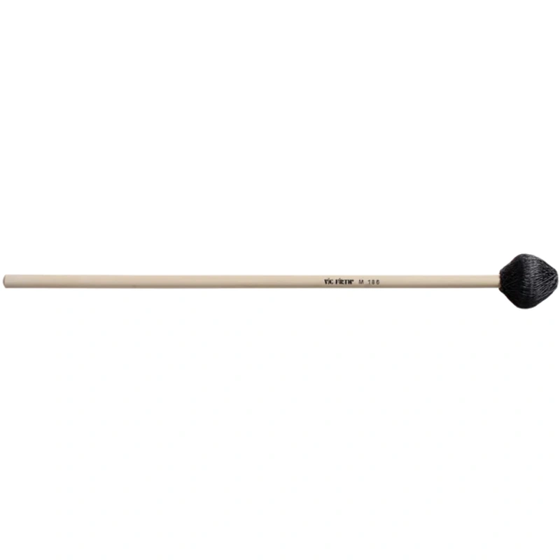 Vic Firth M186 Corpsmaster Keyboard Mallet – Medium, Weighted Rubber Core