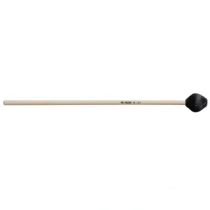 Vic Firth M187 Corpsmaster Keyboard Mallet – Medium Hard, Weighted Rubber Core