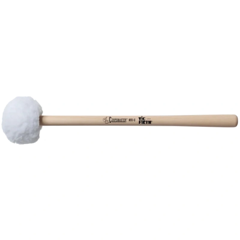 Vic Firth MB3S Corpsmaster Bass Mallet – Large Head, Soft