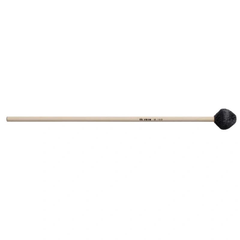 Vic Firth VF-M189 Corpsmaster Keyboard Mallet – Very Hard, Weighted Rubber Core