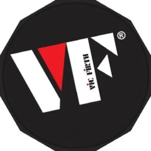 Vic Firth VXPPVF12 VF Logo Practice Pad 12″
