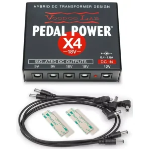Voodoo Lab PPX4EK-18V Isolated Power Supplies with Cables