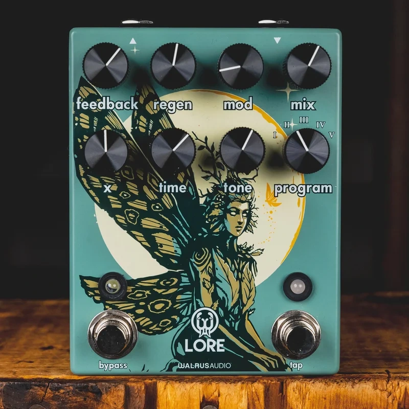 Walrus Audio Lore, Reverse Soundscape Generator Reverb/Delay Effect Pedal w/Box – Used