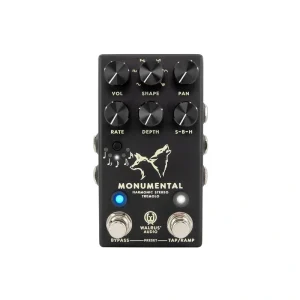 Walrus Audio Monumental Stereo Harmonic Tap Tremolo – Black