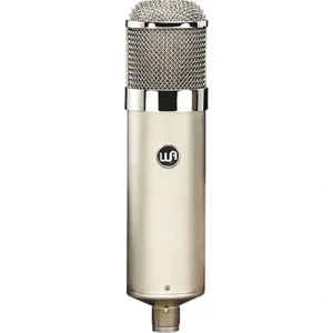 Warm Audio Large-diaphragm Tube Condenser Microphone with 9 Polar Patterns, External PSU, Shockmount