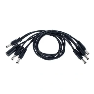 Warwick RockBoard Flat Daisy Chain Cable – 6 Outputs – Straight