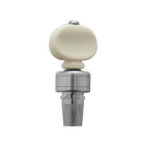 Waverly 5th String Tuner for Banjo, Nickel/Ivoroid