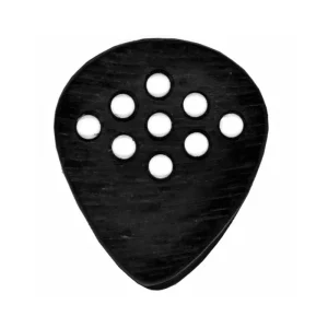 Wegen BG100B Bluegrass Picks, Set of 4, Black 1.00MM