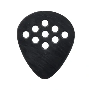 Wegen BG140B Bluegrass Picks, Set of 4, Black 1.40MM