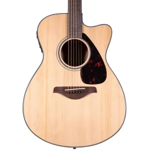 Yamaha FSX800C Solid Top Small Body Cutaway – Natural
