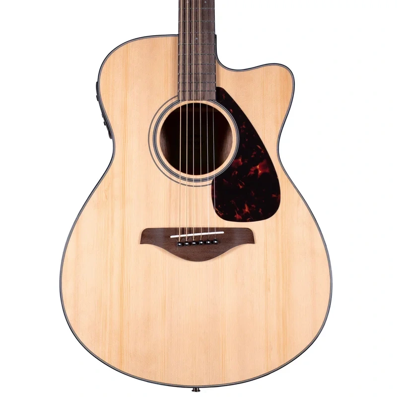 Yamaha FSX800C Solid Top Small Body Cutaway – Natural