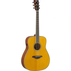 Yamaha Transacoustic Dreadnought Acoustic-Electric – Vintage Tint