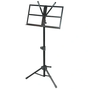 Yorkville BS-321 Large, Tripod , Collapsible Top, Adjustable Stand – Black
