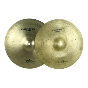 Zildjian 14 In New Beat Hi Hats – Used