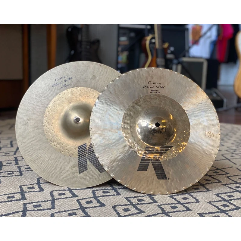Zildjian 14″ K Custom Hybrid HiHats