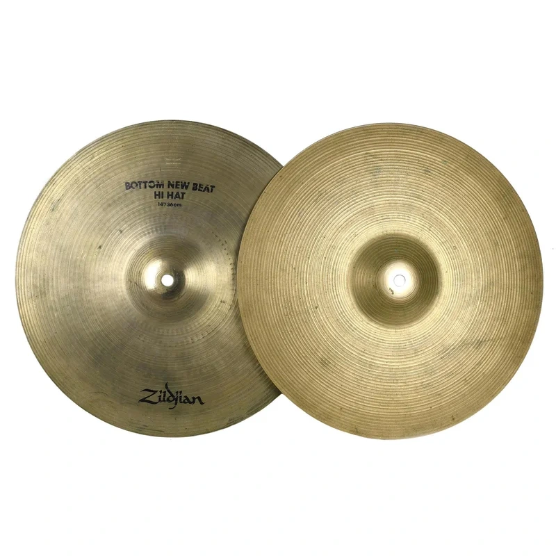 Zildjian 14″ New Beat Hi Hats – Used