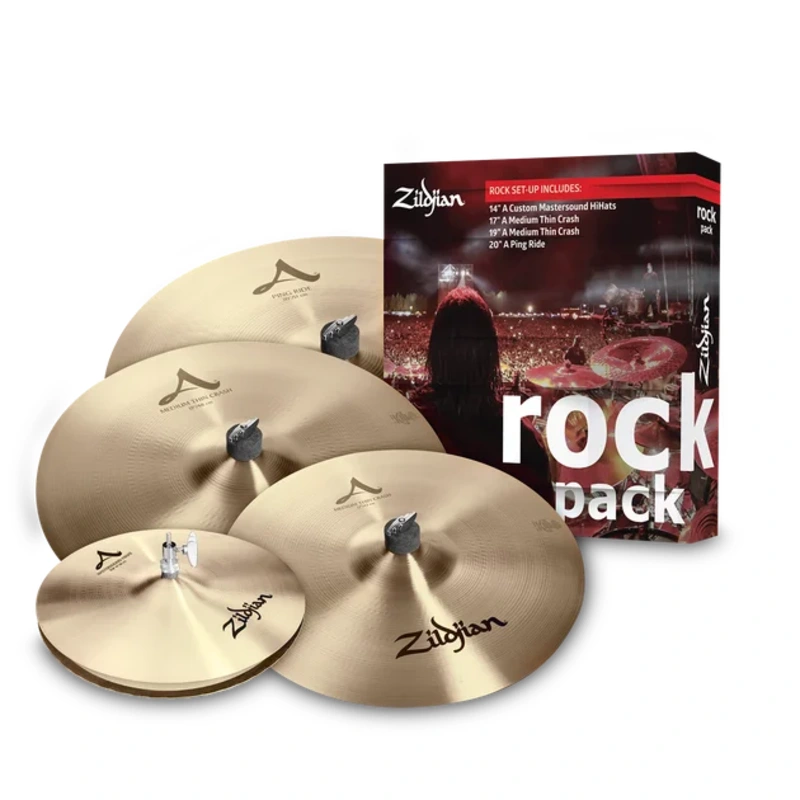 Zildjian A0801R A Zildjian Rock Cymbal Pack