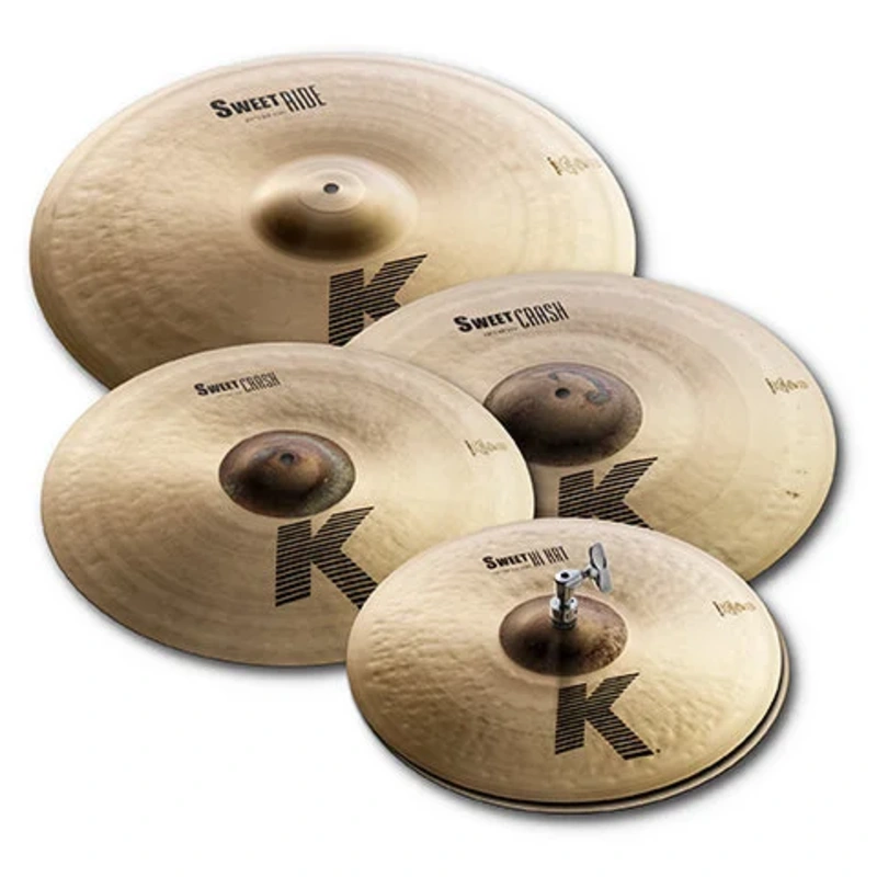 Zildjian K Sweet Cymbal Pack (15 Hats, 17 & 19 Crashes, 21 Ride) KS5791