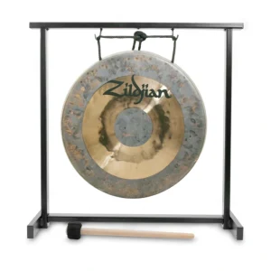 Zildjian P0565 12″ Traditional Gong and Stand Set