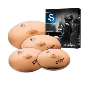 Zildjian S Family Performer Cymbal Set with 14 inch Mastersound Hats, 16 inch Medium Thin Crash, 18 inch Medium Thin Crash, 20 inch Medium Ride
