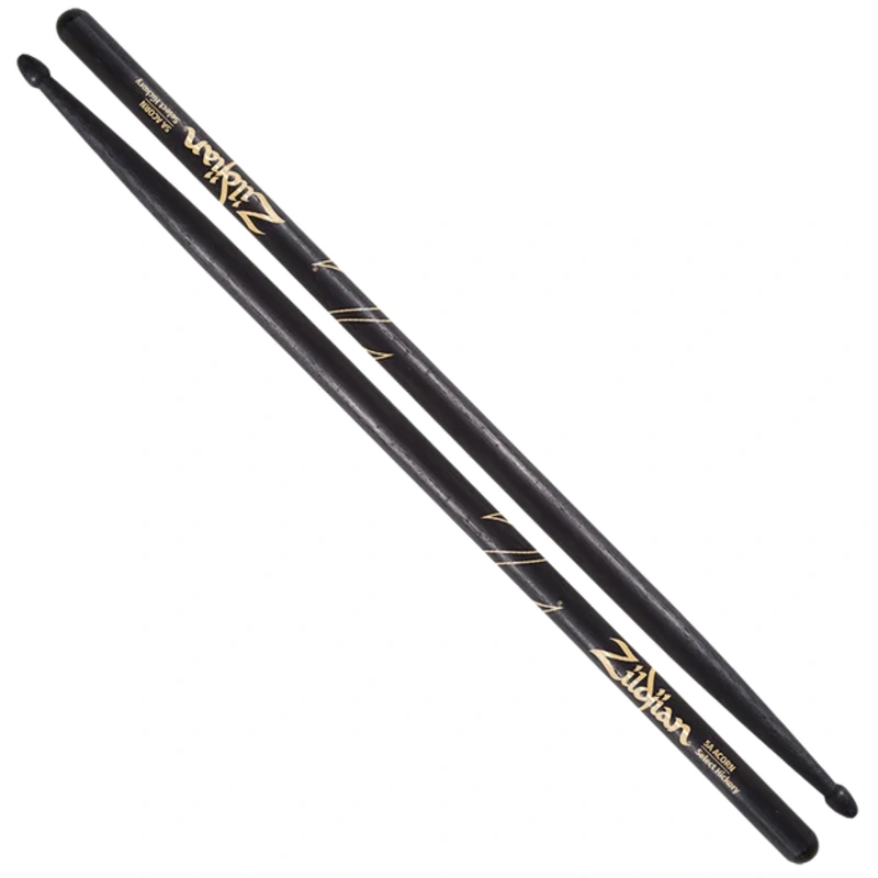 Zildjian Z5AACB 5A Acorn Tip Black Drumsticks