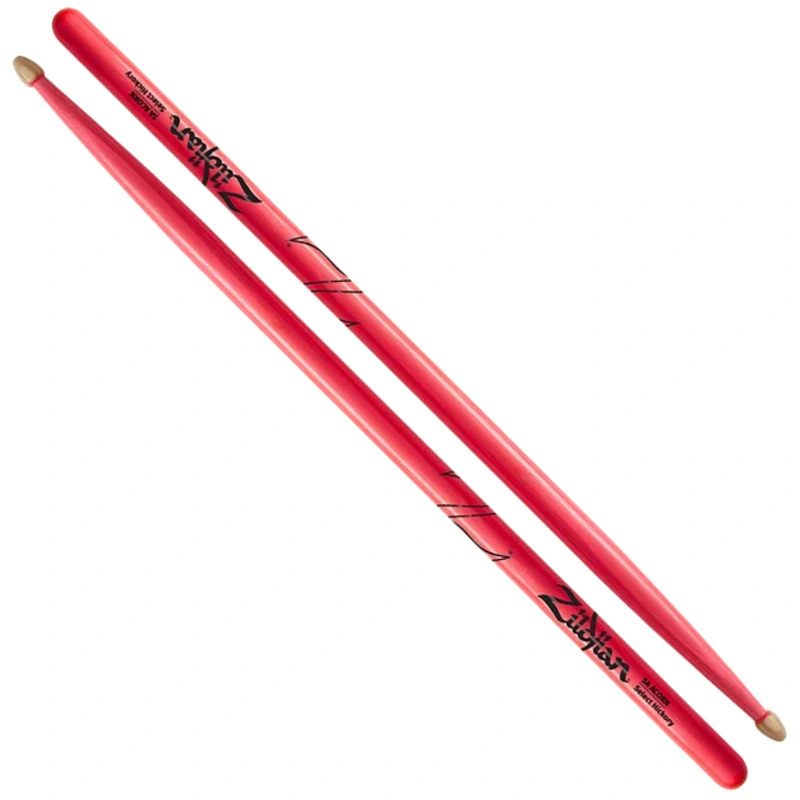 Zildjian Z5AACDGP 5A Acorn Neon Pink Drumsticks