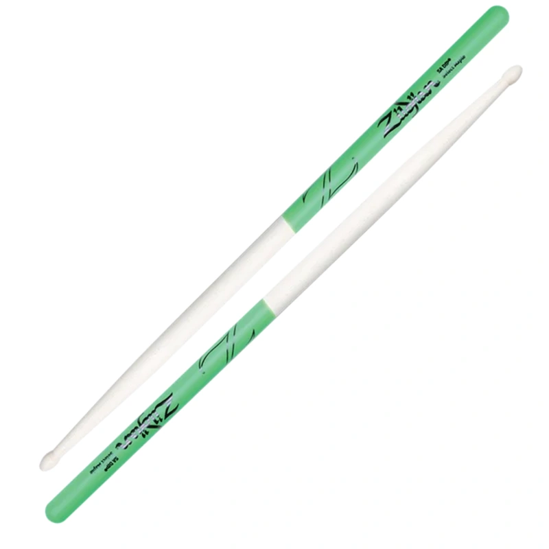 Zildjian Z5AMDG 5A Maple Green DIP Drumsticks