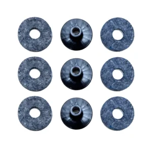 Zildjian ZFSPK Cymbal Felt And Sleeve 3 Pack