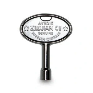Zildjian ZKEY Chrome Drum Key w/ Zildjian Trademark