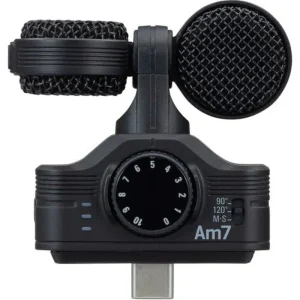 Zoom AM7 Mid-Side Stereo Microphone for Android Devices with USB-C Connector