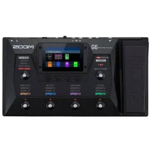 Zoom G6 Guitar Multi-Effects Processor with Expression Pedal